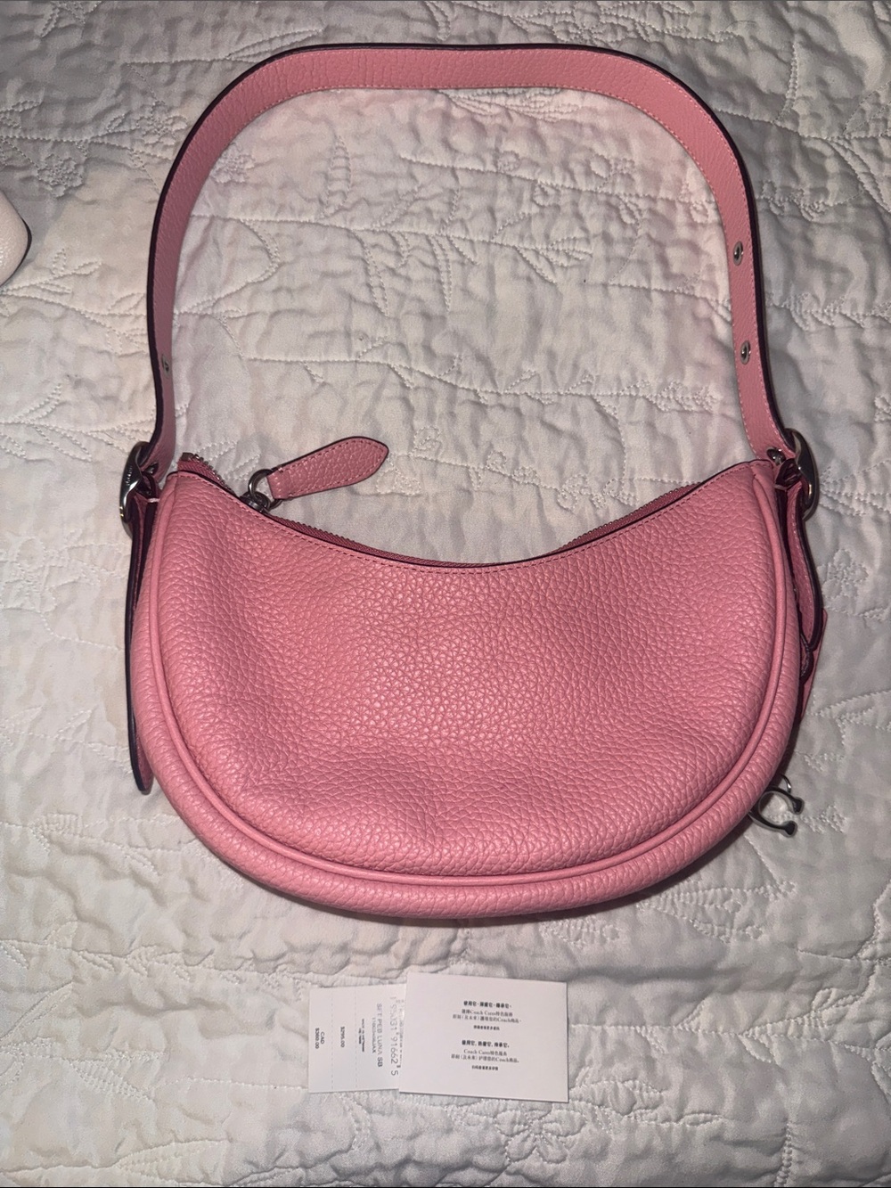 Coach soft pebble Luna shoulder bag